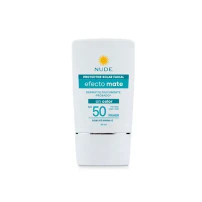 Protector solar facial Nude FPS50 x 50ml