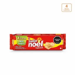 Galletas Saltín Noel x 354g x 4 Tacos internos-0