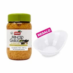 Ajo finamente picado en aceite de oliva Badia x 226.7g-0