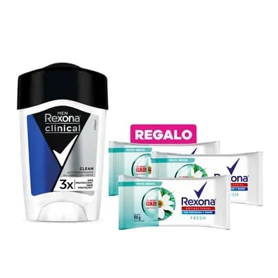 Desodorante Rexona Clinical en crema Hombre x 48g