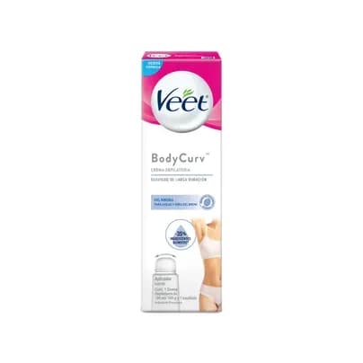 Crema Depilatoria Veet® Piel Sensible Para Bikini y Axilas x 100ml