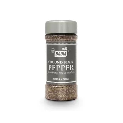 Pimienta Negra Molida Badia X 56.7g.