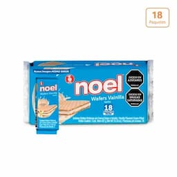 Galletas Wafers Noel Vainilla x 432g x 18 Paquetes-0