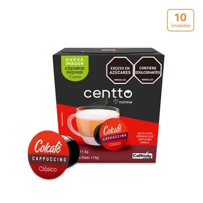 Cápsulas Centto Cappuccino Clásico x10 unds x11,5g c/u