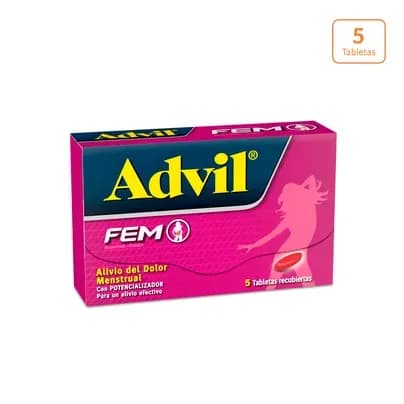Advil Fem x 5 tabletas