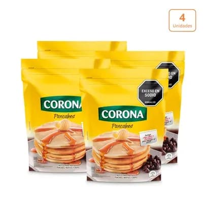 Mezcla lista para pancakes Corona x 320g c/u