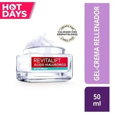Crema Revitalift Ácido Hialurónico y Salicilico x 50ml