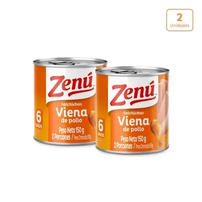 Salchichas Viena de pollo x 150g c/u