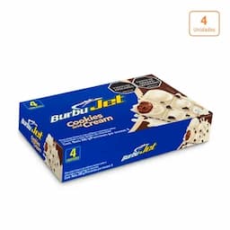Chocolatina Burbujet Cookies & Cream x 4 unds x 50g c/u-0