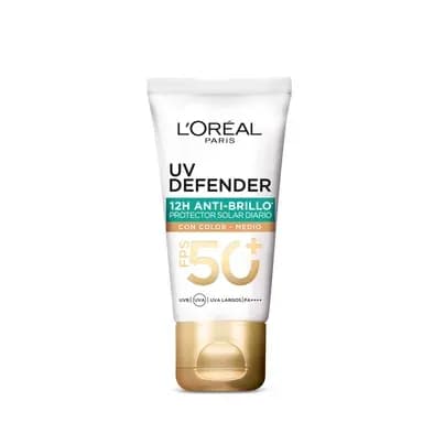 Protector solar Loreal Paris UV Defender Color FPS50 x 40g