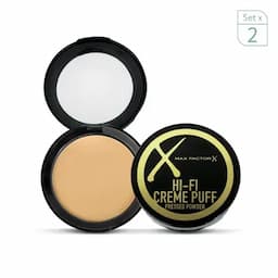 Polvo Creme Puff Max Factor tono Natural Tan x 2 unds-0