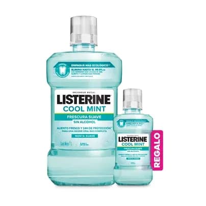 Enjuague Bucal Listerine Cool Mint Zero x 1L