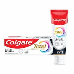 Crema Dental Colgate Total Prevención Activa Carbón x 75ml-0