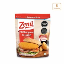 Hamburguesa de pollo apanada Zenú x 425g-0