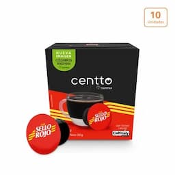 Cápsulas Centto Café Sello Rojo x 10 unds x 6g c/u	-0