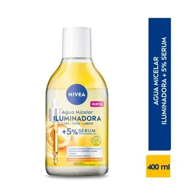 Agua Micelar Facial Nivea Iluminadora x 400ml