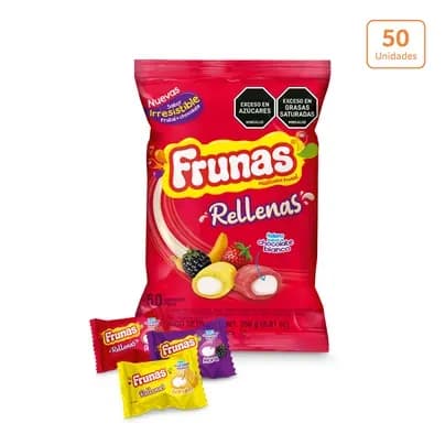 Frunas Rellenas x 50 unidades