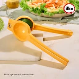 Exprimidor de limones amarillo en aluminio ILKO-0