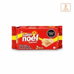Galletas Saltín Noel x 200g x 2 Tacos internos OFT-0