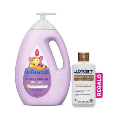 Shampoo Johnson's Fuerza y Vitaminas x 1L