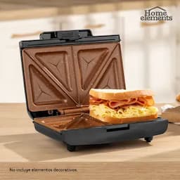 Sanduchera 2 puestos cobre Home Elements-0