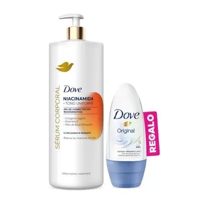 Crema corporal Dove Niacinamida x 1L