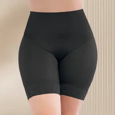 Fájate short tiro alto y control alto negro XS