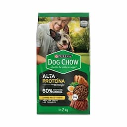 Concentrado para perros adultos Dog Chow alta proteína x 2kg-0