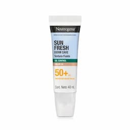 Protector Solar Facial Neutrogena Derm Care Oil Control Fluido Con Color x 40ml-0