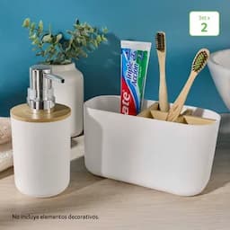 Set X 2 Accesorios Para Baño-0
