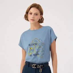 Patprimo Camiseta manga corta azul L-0