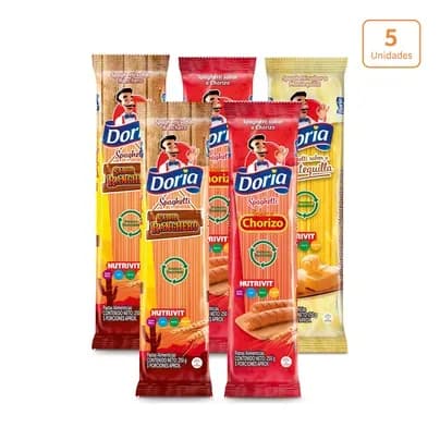 Pack Saborizadas DORIA X 1250g