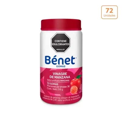 Gomas Bénet Vinagre Manzana 12unds x 216g Ahorrapack