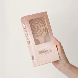 Cepillo Desenredante Beige Milagros-0