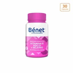 Cápsulas BÉNET Vitamina E + Selenio x 30 capsulas-0