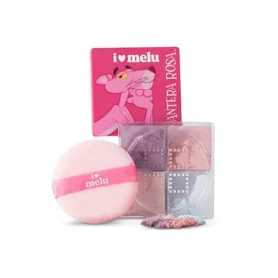 Polvo Suelto Melú Pantera Rosa 4 Tonos x 18g