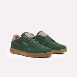 Reebok Tenis court advance masculino verde gris 7,5-0