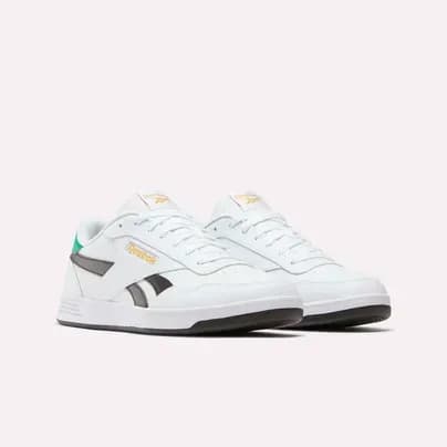Reebok Tenis court advance masculino blanco negro 5,5