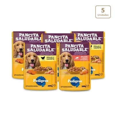 Alimento húmedo para perros Pedigree x 5 unds
