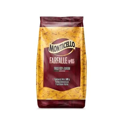 Farfalle Monticello x 500g