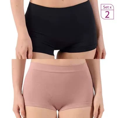 Patprimo Pack x2 panties boxer surtido M