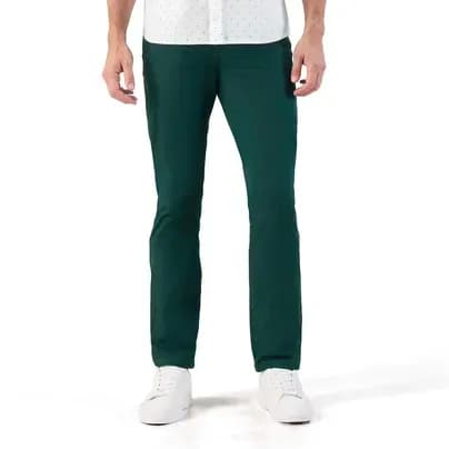 Patprimo Pantalón masculino cinco bolsillos verde 34