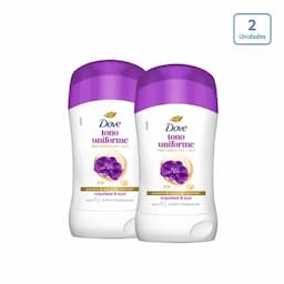 Desodorante en barra Dove Orquídea x 2 unds x 45g c/u-0