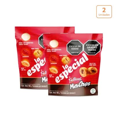 La Especial Minichips x 100g c/u