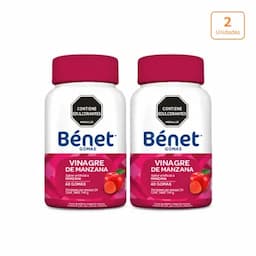 2 Gomas Bénet Vinagre Manzana x 48 unds c/u-0