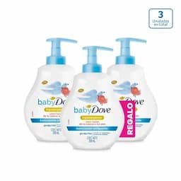 Jabón líquido Dove Baby Humectación Enriquecida x 200ml (Paga 2 lleva 3)-0
