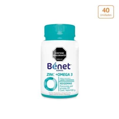 Gomas Bénet Omega 3 x 40 unds