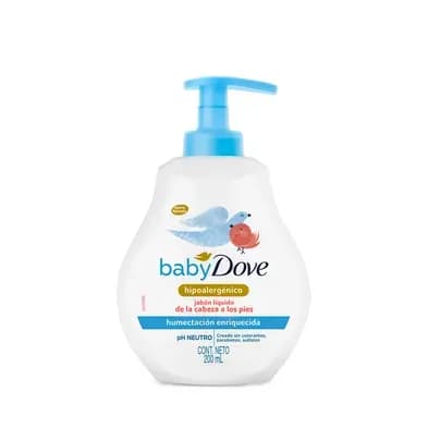 Jabón líquido Dove Baby Humectación Enriquecida x 200ml