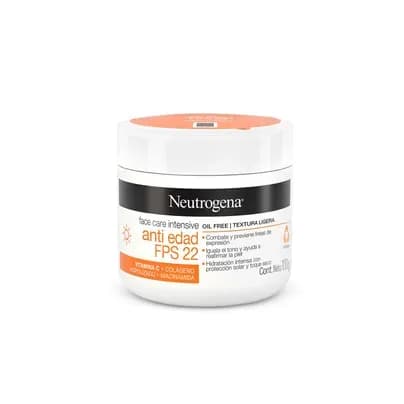 Crema Facial de día antiseñales Neutrogena FPS22 x 100g