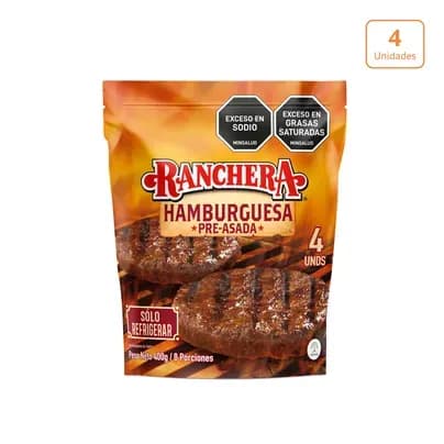 Hamburguesa Ranchera x 400g